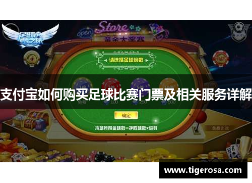 支付宝如何购买足球比赛门票及相关服务详解