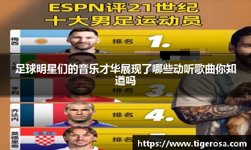 足球明星们的音乐才华展现了哪些动听歌曲你知道吗